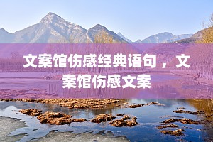 文案馆伤感经典语句 ，文案馆伤感文案