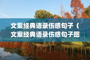 文案经典语录伤感句子（文案经典语录伤感句子图片）