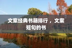 文案经典书籍排行 ，文案短句的书