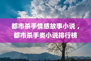都市杀手情感故事小说 ，都市杀手类小说排行榜