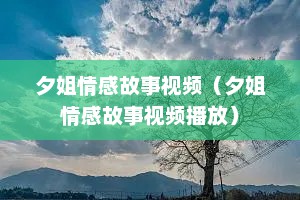 夕姐情感故事视频（夕姐情感故事视频播放）